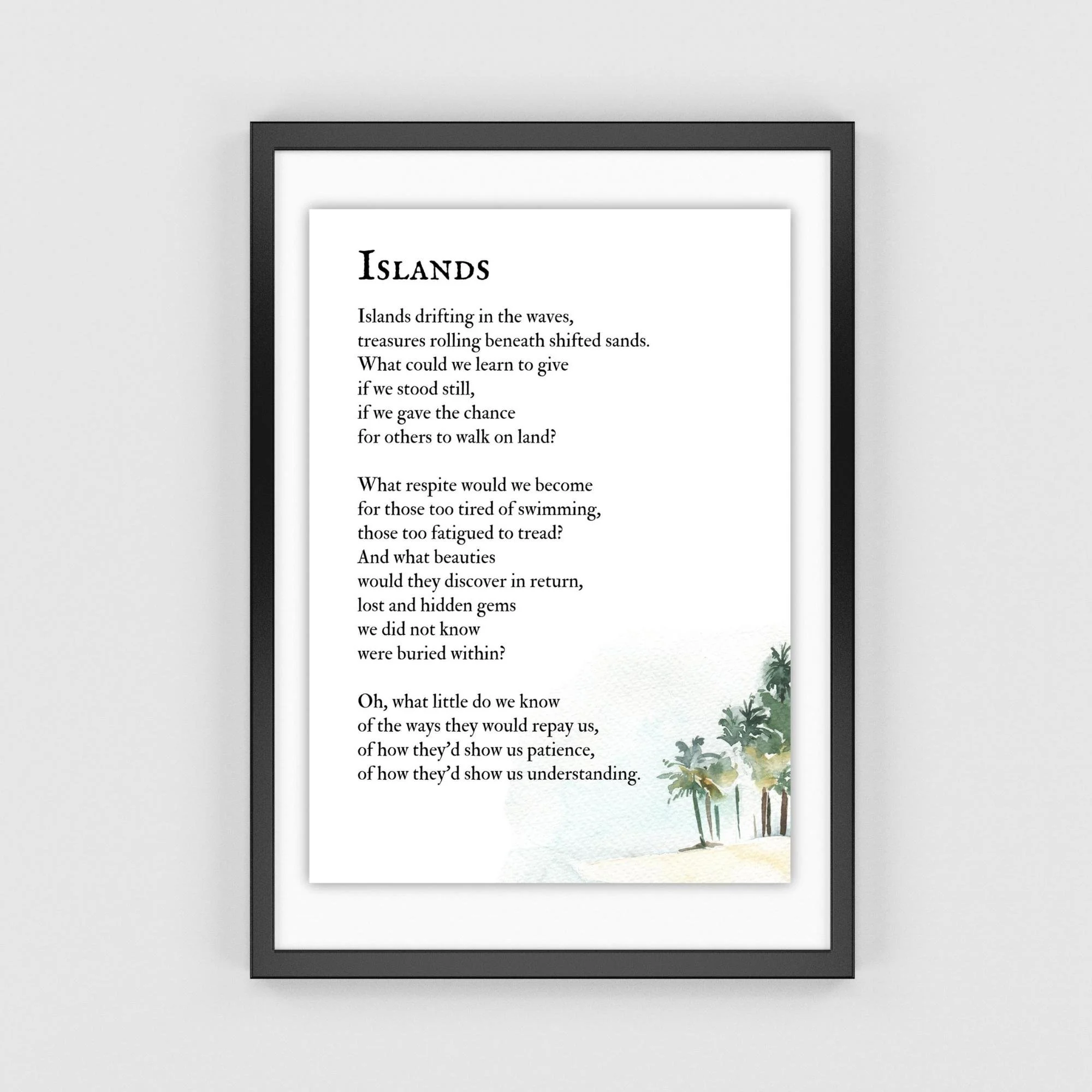 Poetry+Print+with+Minimalist+